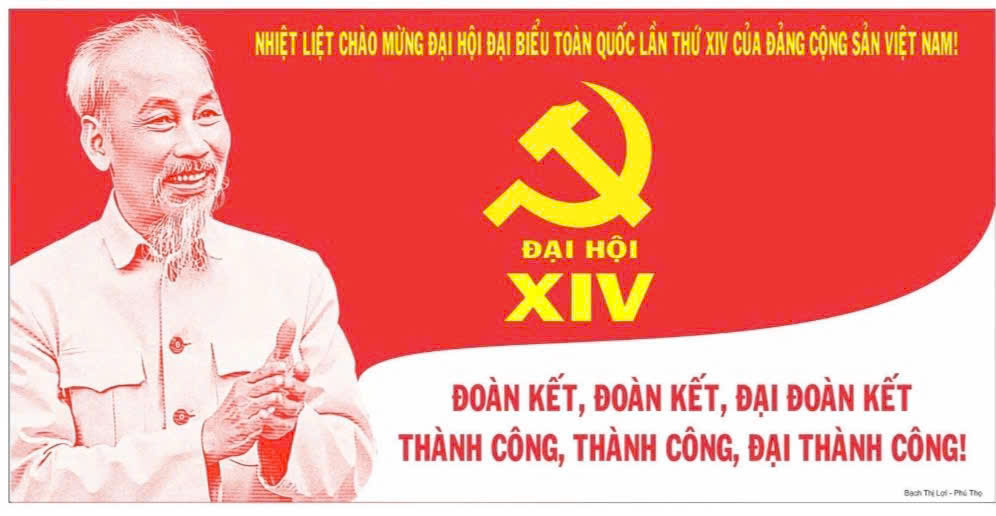 CHÀO MỪNG ĐẠI HỘI XIV CỦA ĐẢNG
